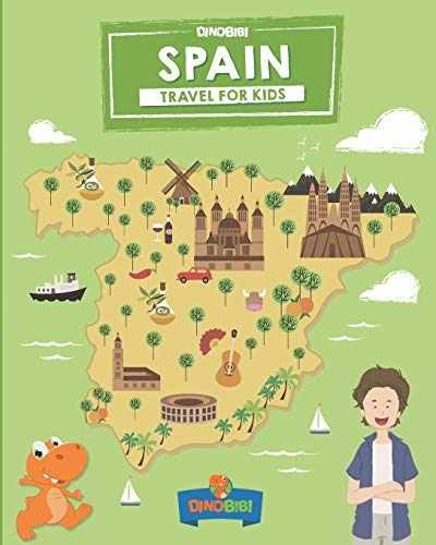 Spain: Travel for kids: – Paperback, by Publishing Dinobibi; Jenkins – Very Good