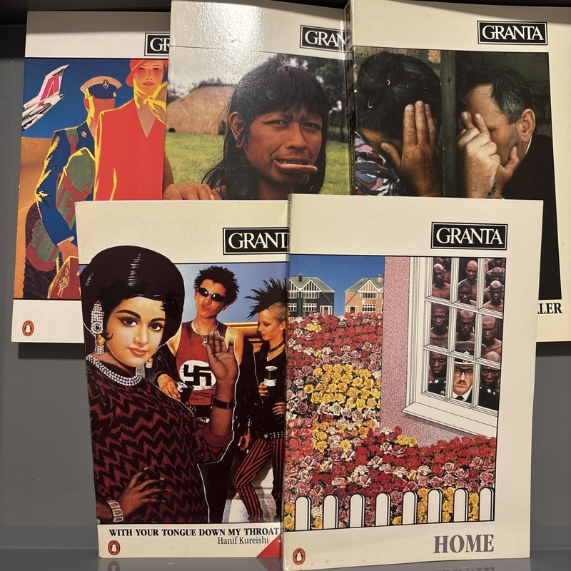 Lot of 5 GRANTA : A Paperback Magazine of New Writing 1980s No. 10 20 21 22 23