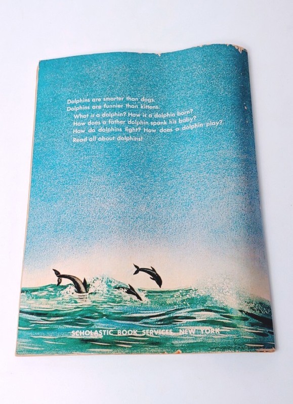 Dolphins! by Mickie Compere (1966,Paperback) 5th printing Scholastic gallery