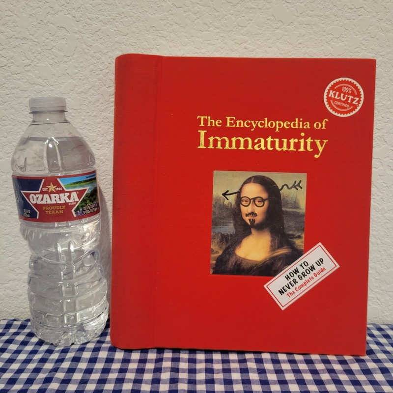 The Encyclopedia of Immaturity – Hardcover-spiral By Klutz Editors – GOOD