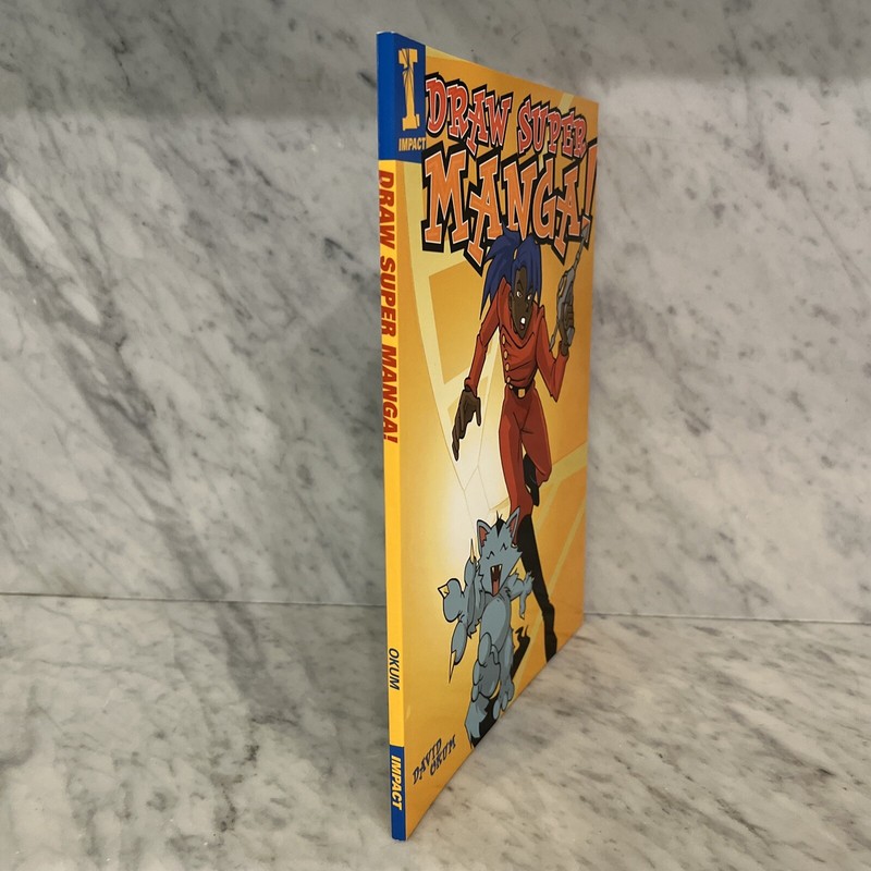 Draw Super Manga! by David Okum I Impact 2005 paperback PRISTINE gallery