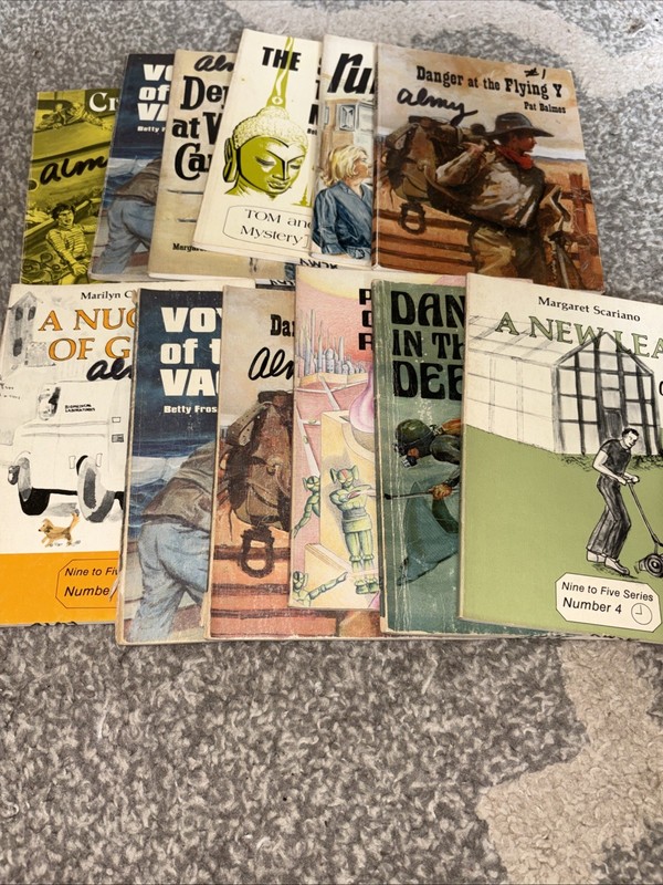 Lot of 12 9-5, Perspective, High Adventure Vintage Reading Chapter Books
