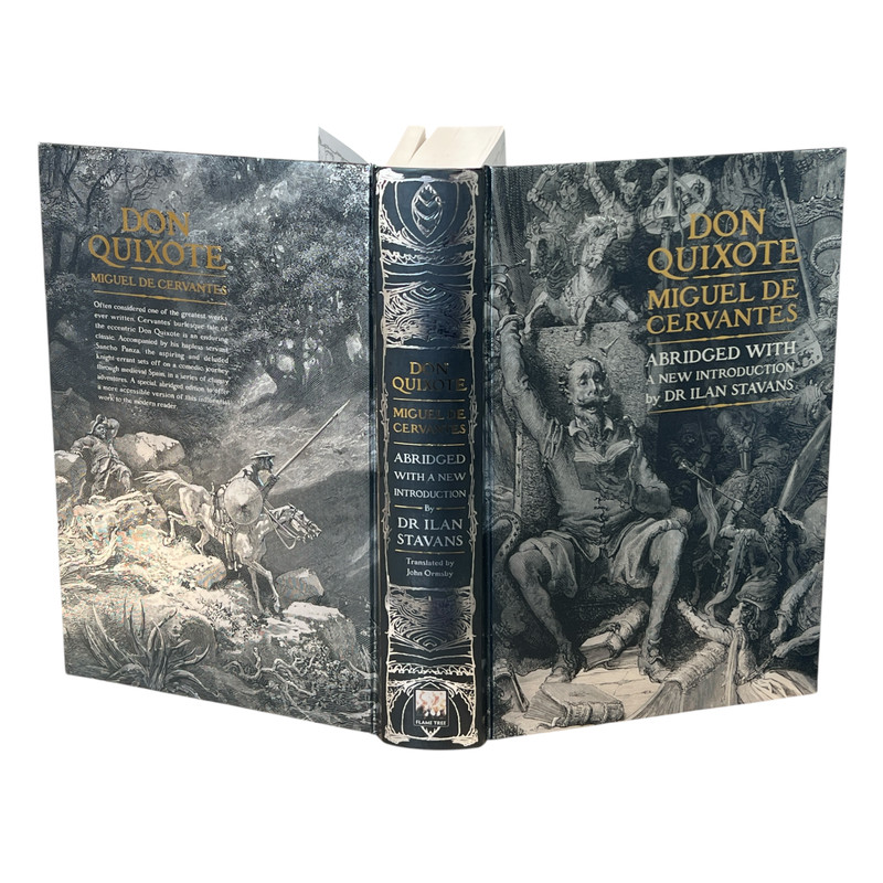Don Quixote by Miguel DE CERVANTES Illustrated Deluxe Hardcover Book gallery