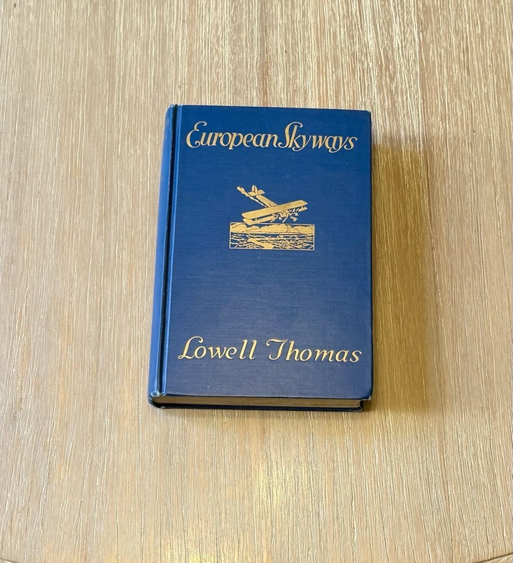 European Skyways by Lowell Thomas 1927 HC
