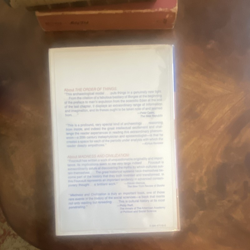 Foucault The Archaeology of Knowledge Michel Foucault Hardcover DJ Mylar gallery