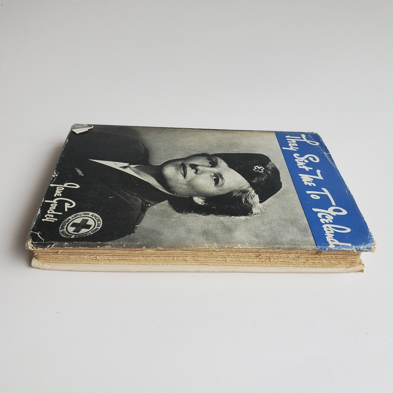They Sent Me to Iceland Jane Goodell 1943 Hardcover Red Cross WWII History gallery