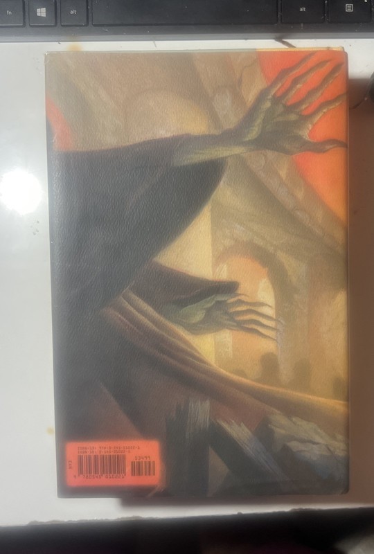 RARE HARRY POTTER And The Deathly Hallows 2007 1st edition ERROR 759 End Page gallery
