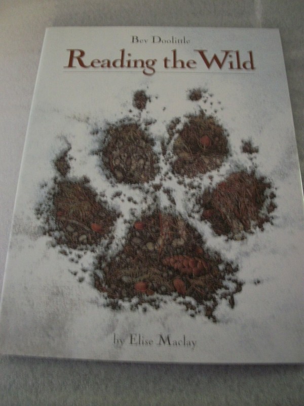 Bev Doolittle Book – Reading the Wild by Elise Maclay – First Edition – SIGNED