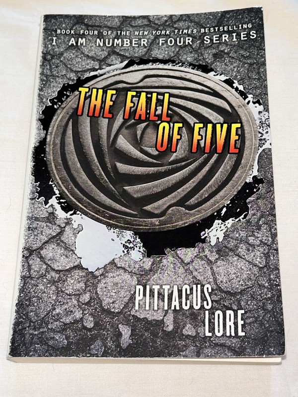 Set of 4 Lorien Legacies I Am Number Four Series Books Pittacus Lore 4 5 6 10 gallery