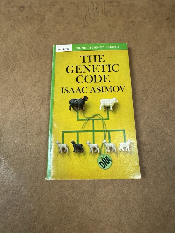 The Genetic Code 1962 PB by Isaac Asimov-Mentor/New American Library N