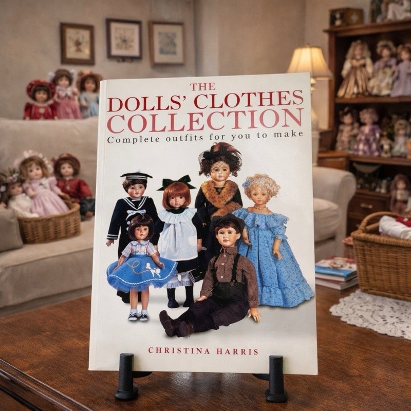 Dolls Clothes Collection by Christina Harris – 2003 Pattern Book For 14-18” Doll