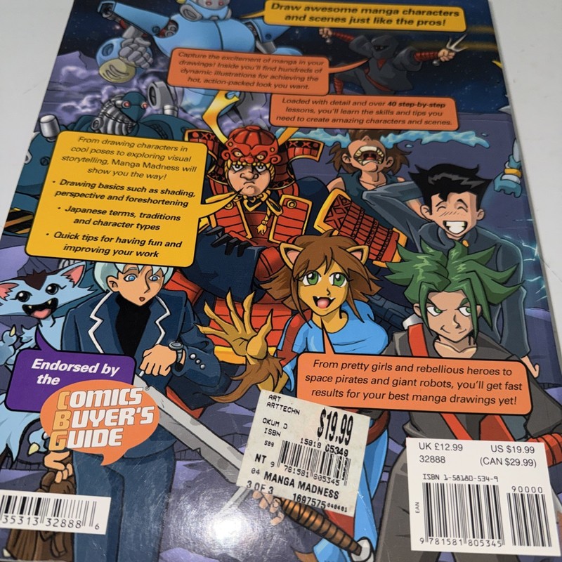 How To Draw: Monsters, Manga, Horror Comics Lot Of 3 gallery