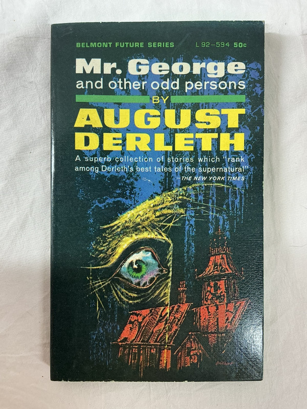 Vintage 1964 Mr. George and Other Odd Persons Paperback Book By August Derleth