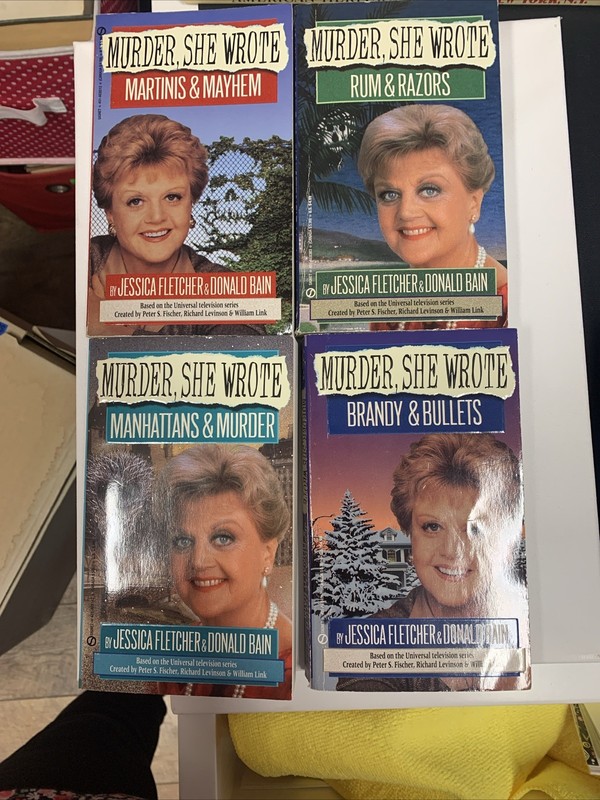 Murder, She Wrote Books Box Set of 4 Mystery Jessica Fletcher and Donald Bain gallery