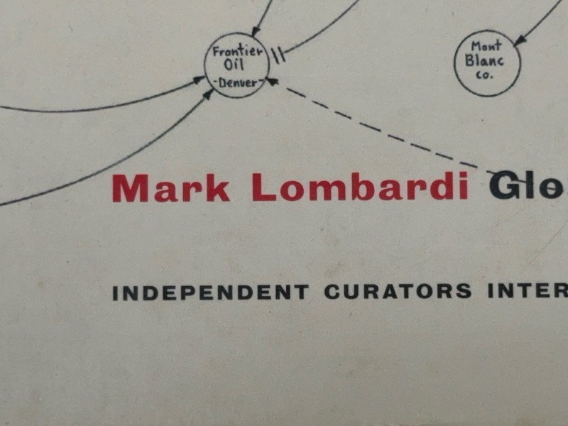 Mark Lombardi Global Networks Art Book Paperback Financial Diagrams gallery