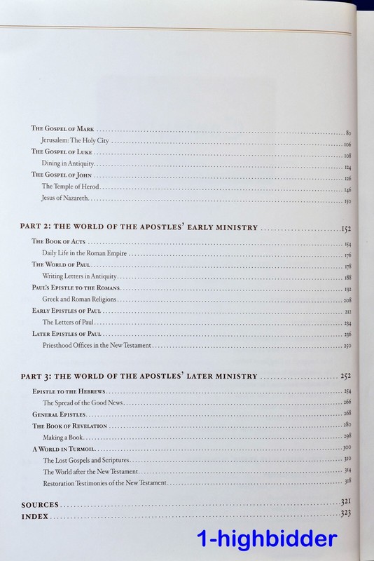 Jesus Christ and the World of the New Testament 1st Ed HCDJ Holzapfel Mormon LDS gallery