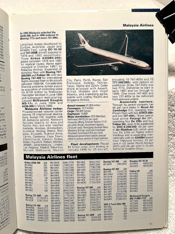 MAJOR AIRLINES OF THE WORLD Endres Vital Guide Air Plane History Flight Industry gallery