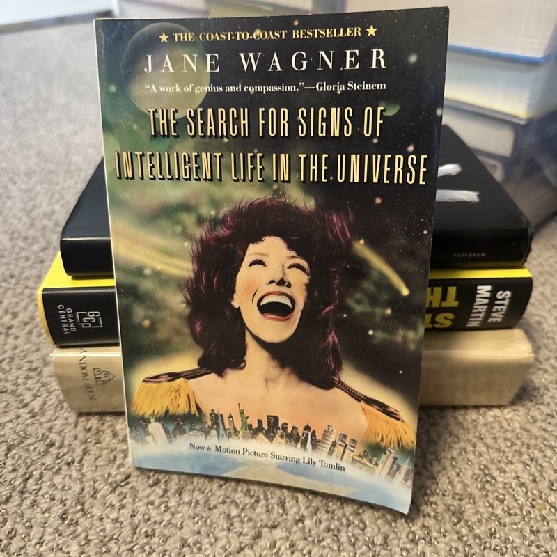 Lily Tomlin/J Wagner Signed 2X Carl/Estelle Reiner Search for Intelligent Life