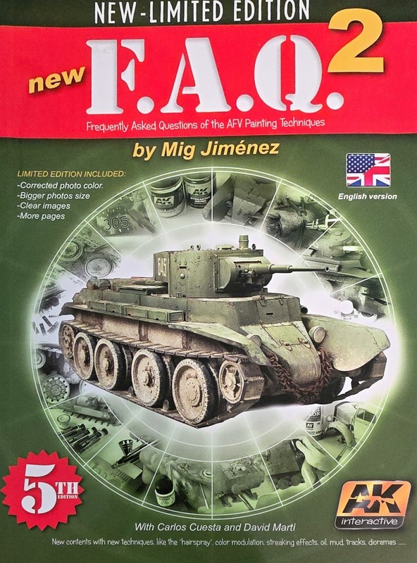 New F.A.Q 2 on AFV Painting Techniques New Limited edition
