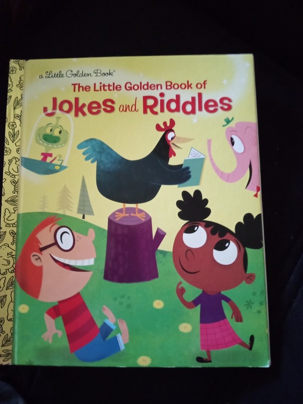 Little Golden Book Ser.: The Little Golden Book of Jokes and Riddles by Peggy…