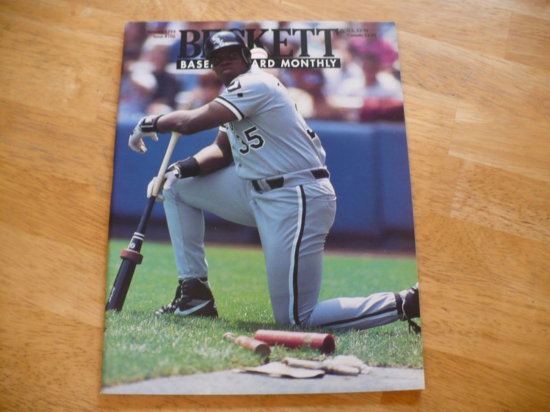 BECKETTS BASEBALL MONTHLY #106-NM-1/94-F THOMAS/N RYAN COVERS! XTREME HI-GRADE