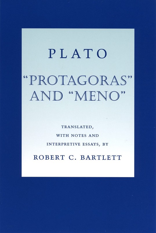 “Protagoras” and “Meno” (Agora Editions) – paperback Plato|Robert C. Bartlet…
