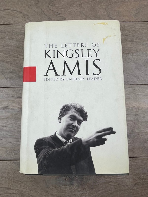 The Letters of Kingsley Amis Zachary Leader 2001 First US Ed Biography Hyperion