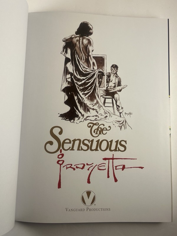 The Sensuous Frazetta Hardcover Art Book J David Spurlock Vanguard 1st Print gallery