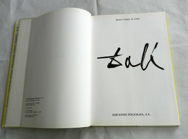 Dali by Ignacio Gomez di Liano Salvador Dali Surrealism Hardcover 12" x 8.5" gallery