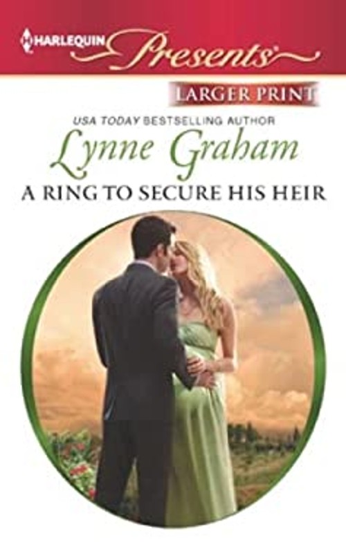 A Ring to Secure His Heir Hardcover Lynn Graham