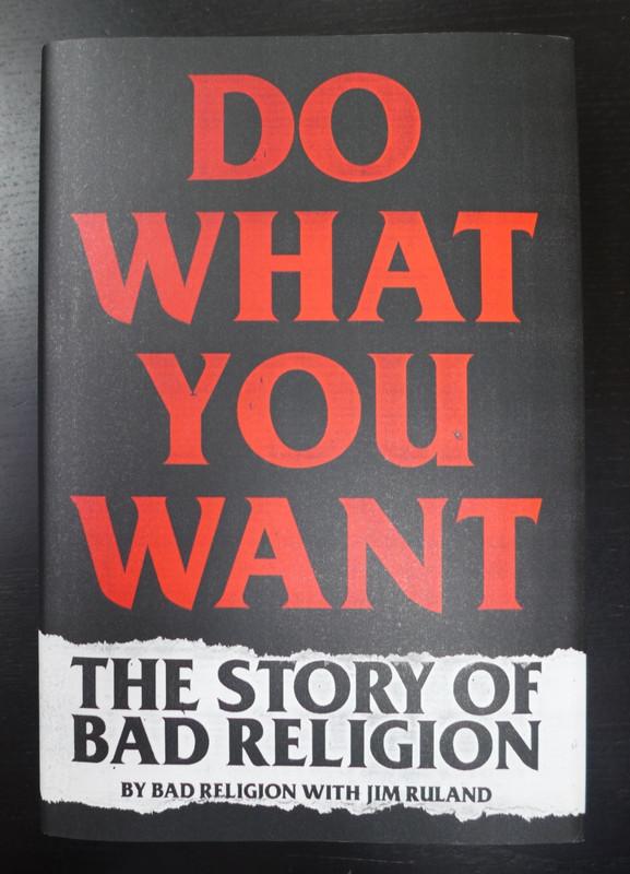 BAD RELIGION AUTOGRAPHED X6 “Do What You Want” BAND SIGNED NEW Book 2020
