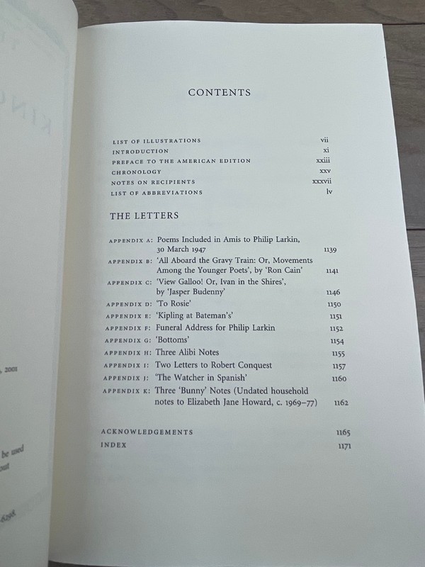 The Letters of Kingsley Amis Zachary Leader 2001 First US Ed Biography Hyperion gallery