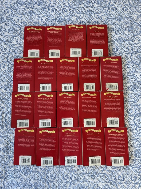 Betty Neels Collector’s Series Red Paperbacks Lot Of 19 Harlequin Romance gallery