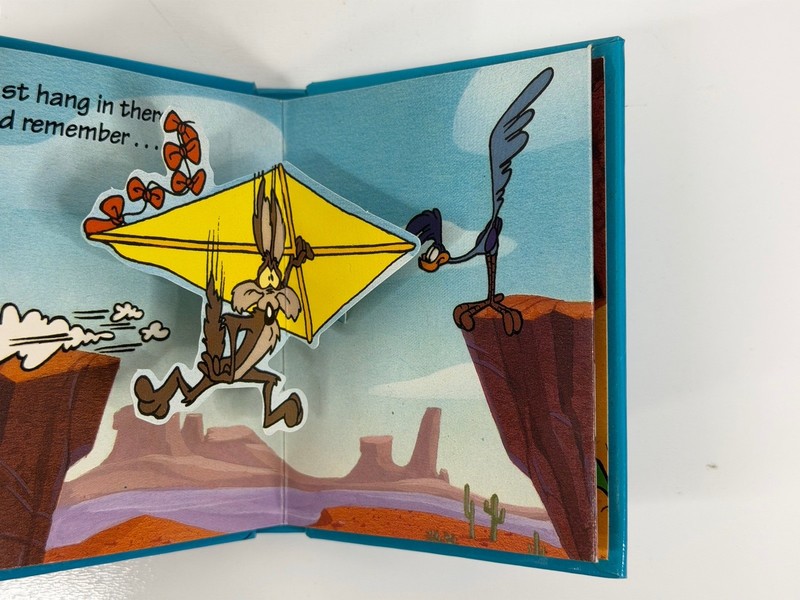 Keep Smiling A Looney Tunes Pop-Up Book Warner Bros. Wile E Coyote Road Runner gallery