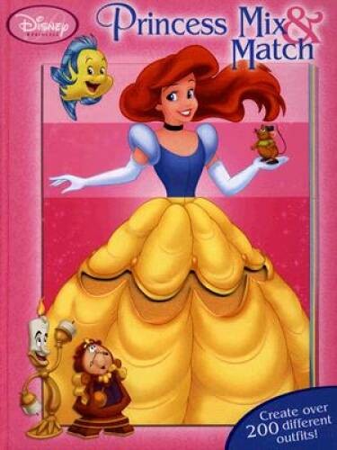 Princess Mix Match – Spiral-bound By Disney Book Group – ACCEPTABLE