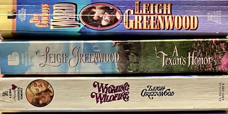 (3 pb) ALL by Leigh GREENWOOD Wyoming Wildfire Ward Texan’s Honor