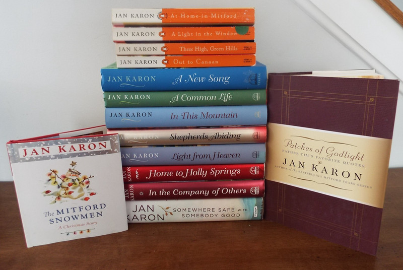 Lot 14 Mitford Years Series & Father Tim Books by Jan Karon