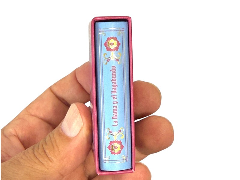 La Dama y el Vagabundo new mini book w/ slipcase in Spanish hardcover 190 pgs gallery