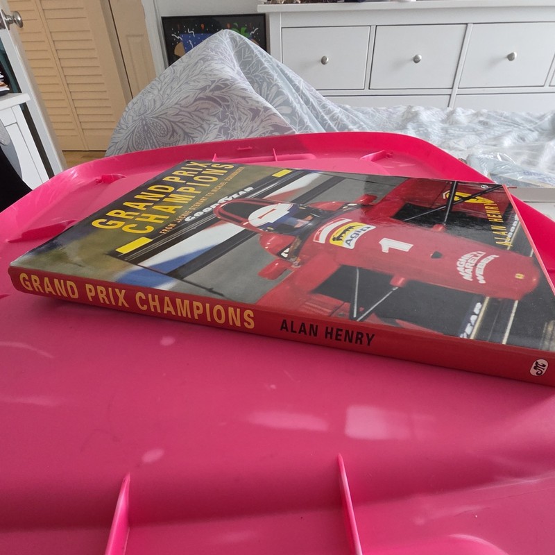 Grand Prix Champions Alan Henry Hardcover Motorbooks Intl Formula 1 Racing gallery