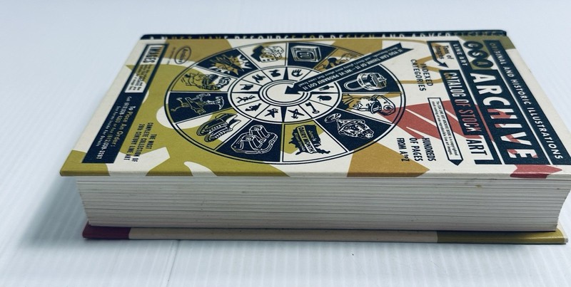 CSA Line Art Archive Catalog Stock Art Reference Book Graphic Design Resource gallery