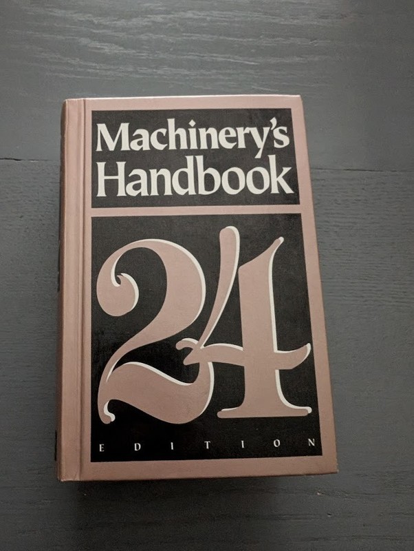 Machinery’s Handbook 24th Edition Thumb Indexed