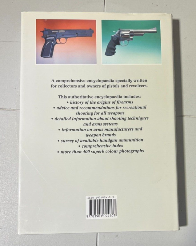 Encyclopedia of Pistols And Revolvers by A.E. Hartink HC/DJ gallery