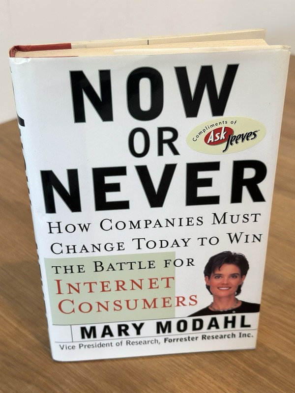 Now or Never by Mary Modahl (Hardcover, 1999, HarperBusiness, Business Strategy)
