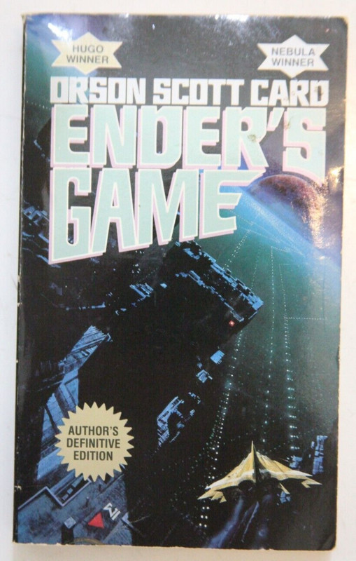 Ender’s Game by Orson Scott Card 1994 Paperback Book Science Fiction BB473