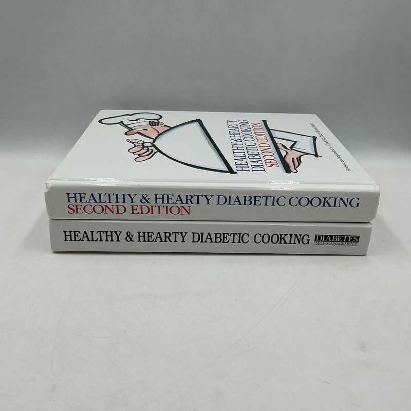 Vintage Healthy & Hearty Diabetic Cooking 2nd Ed Diabetes HC White 2003 USA gallery