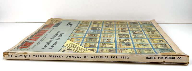 Antique Trader Weekly Annual of Articles 1972 Collectibles History 258 Pages gallery