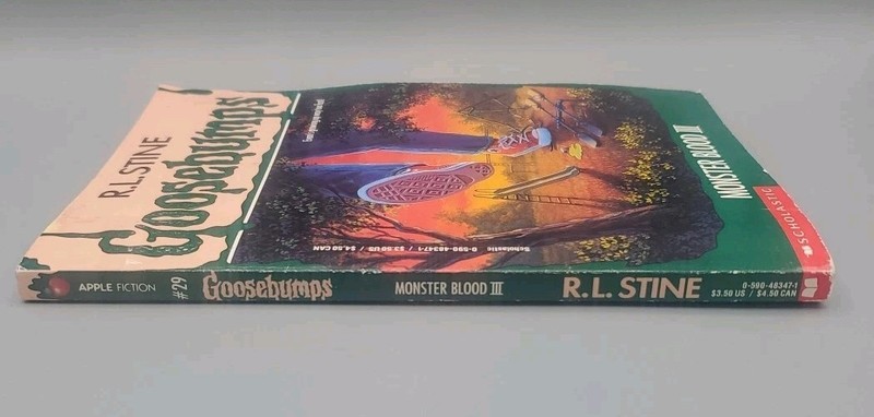 1st printing Goosebumps #29 Monster Blood III 3 ~ R.L. Stine gallery