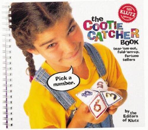 The Cootie Catcher Book – Spiral-bound By The Editors of Klutz – VERY GOOD