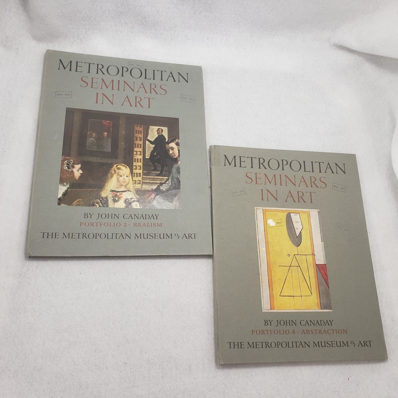 3 Metropolitan Seminars in Art Portfolios 2 4 7 MET Museum Prints Books 1958 gallery