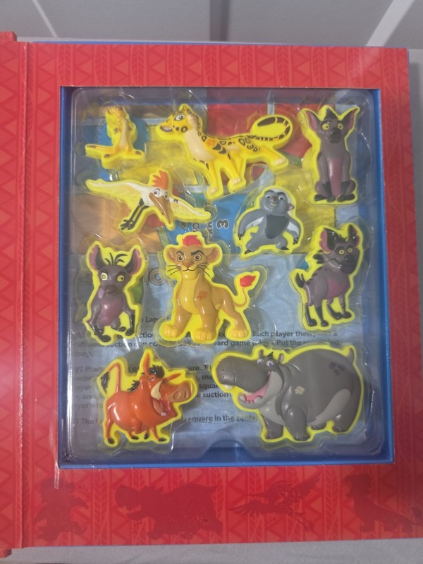 DISNEY THE LION GUARD STUCK ON STORIES By Phidal Publishing Inc. Bin B gallery